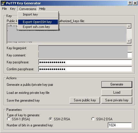 puttygen