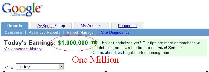 google-adsense-one-million