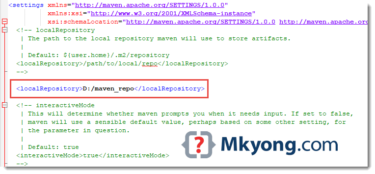 Fremme plisseret Som regel Where is Maven local repository? - Mkyong.com