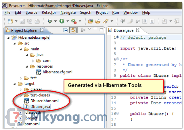 Hibernate-Code-Generation-4 Hibernate Code Generation