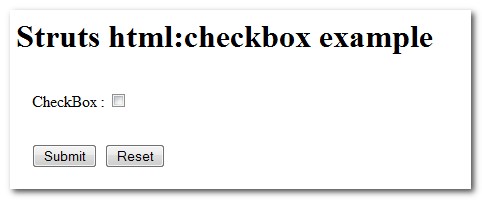 Struts-check-box-example1