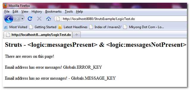 Struts-logic-messages-present-notpresent-example Struts-logic-messages-present-notpresent-example