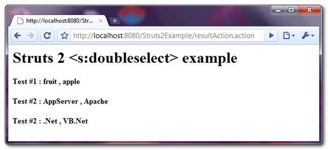 struts2-doubleselect-example-2 Struts 2 double select example