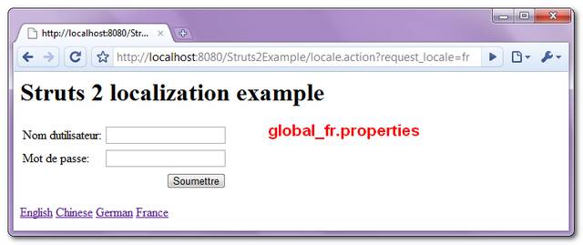 struts2-localization-france Struts2 localization France