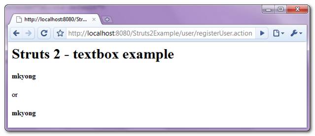 struts2-textbox-example2 Struts 2 textbox example