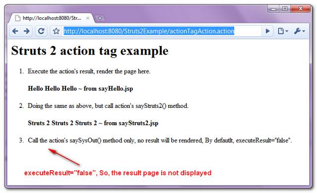 Struts2-Action-Tag-Example Struts 2 action tag example