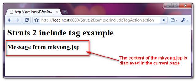 Struts2-Include-Tag-Example Struts 2 include tag example
