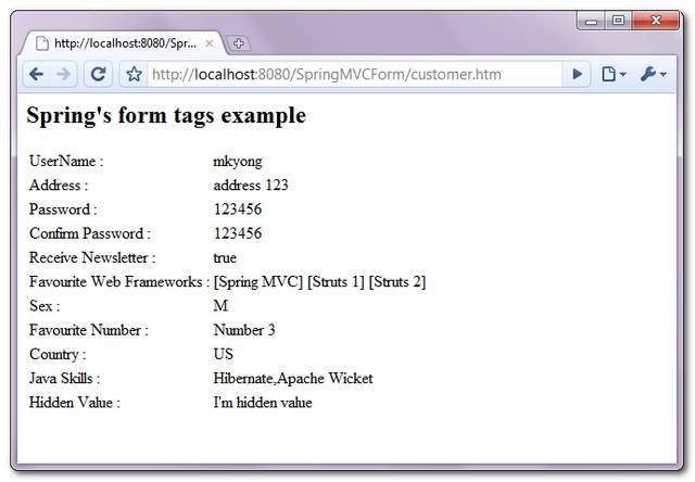 SpringMVC-Form-Handle-Example-3 SpringMVC-Form-Handle-Example-3