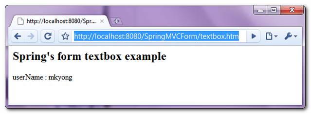 SpringMVC-TextBox-Example-3 SpringMVC-TextBox-Example-3