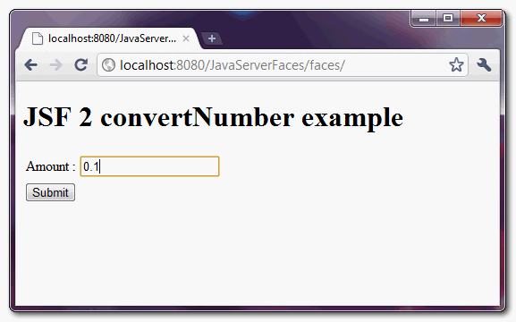 jsf2-ConvertNumber-Example-2 jsf2-ConvertNumber-Example-2