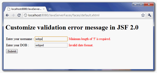 jsf2-Custom-Validation-Error-Example-2 jsf2-Custom-Validation-Error-Example-2