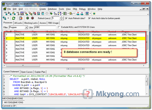 hibernate-dbcp-connection-pool dbcp connection pool in hibernate