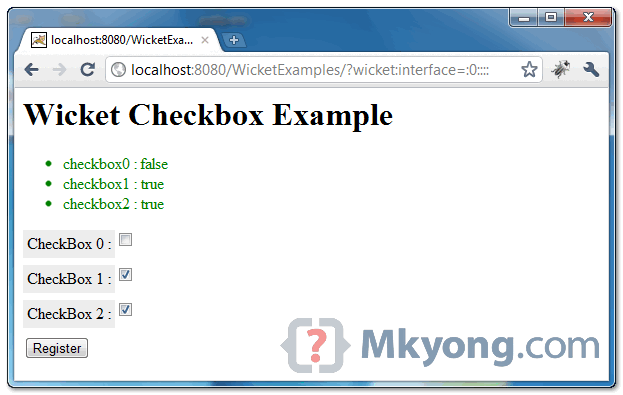 wicket-checkbox-example2 wicket checkbox example