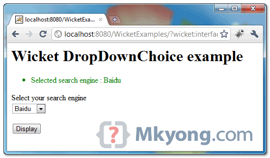wicket-dropdownchoice-example2 wicket dropdownbox example
