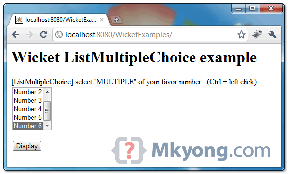 wicket-listmultiplechoice-example1 wicket listbox