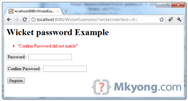 wicket-password-validate-error2 wicket password error