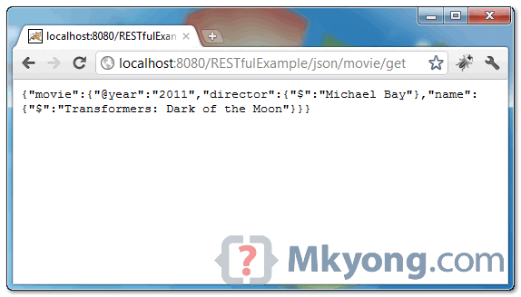 jaxb-json-resteasy result