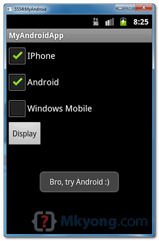 android checkbox demo2 