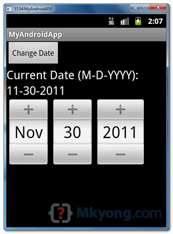 android-datepicker-demo1 android datepicker demo1