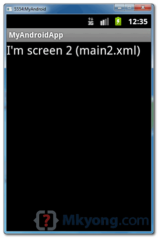 android-activity-demo2 android activity demo2