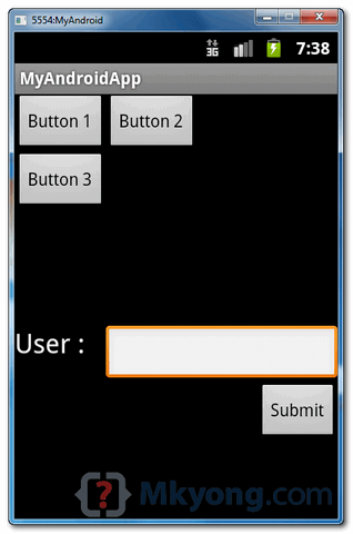 android relativelayout demo