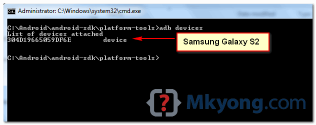 android-adb-devices adb devices