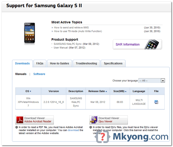 Samsung Galaxy S2 Usb Driver For Mac