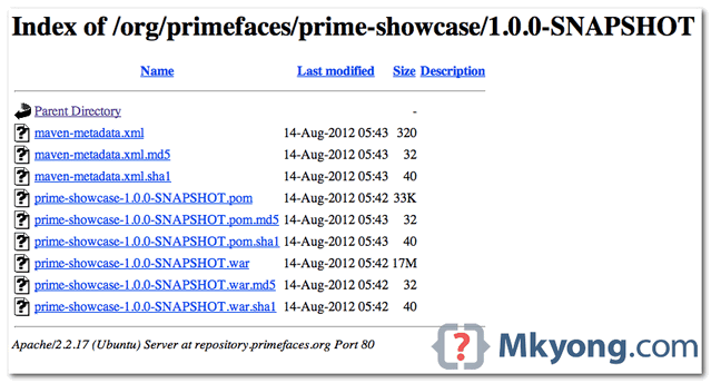 primefaces-maven-repository