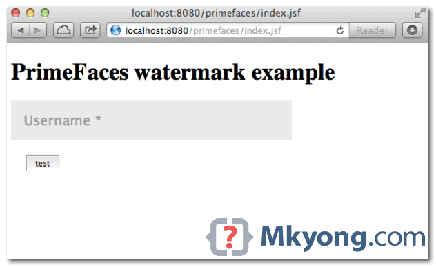 primefaces-watermark-example primefaces watermark example