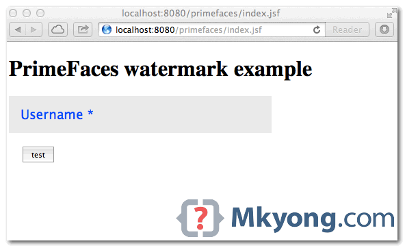 primefaces-watermark-style primefaces watermark text color