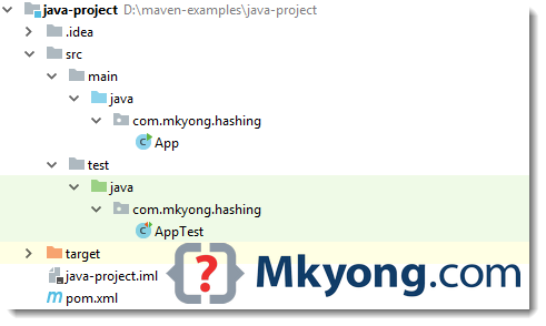 aIDS paraply Allieret Maven - How to create a Java project - Mkyong.com