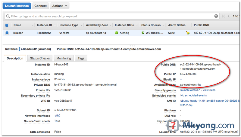 NameCheap域名和Amazon EC2 NameCheap域名和Amazon EC2