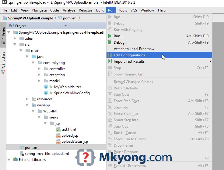 IntelliJ IDEA –在Tomcat上运行/调试Web应用程序 IntelliJ IDEA –在Tomcat上运行/调试Web应用程序