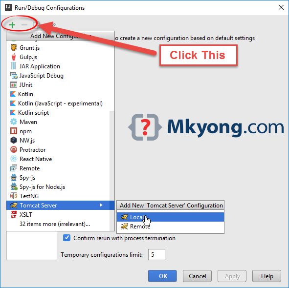 IntelliJ IDEA –在Tomcat上运行/调试Web应用程序 IntelliJ IDEA –在Tomcat上运行/调试Web应用程序