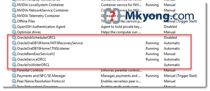 oracle database 19c